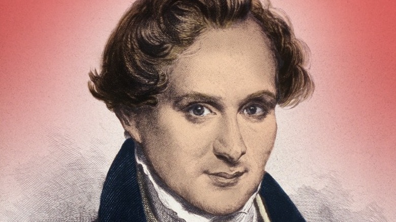 Victor Hugo as a young man