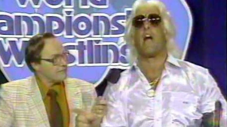Gordon Solie interviews Ric Flair