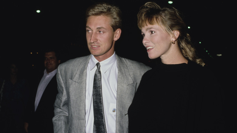 Wayne Gretzky and Janet Jones
