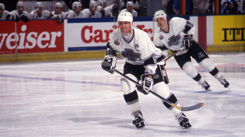 Gretzky with the Kings
