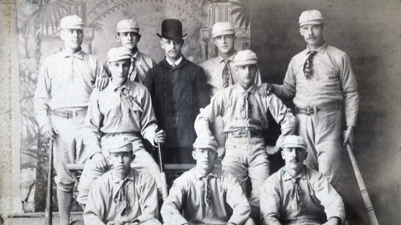 1880s baseball team