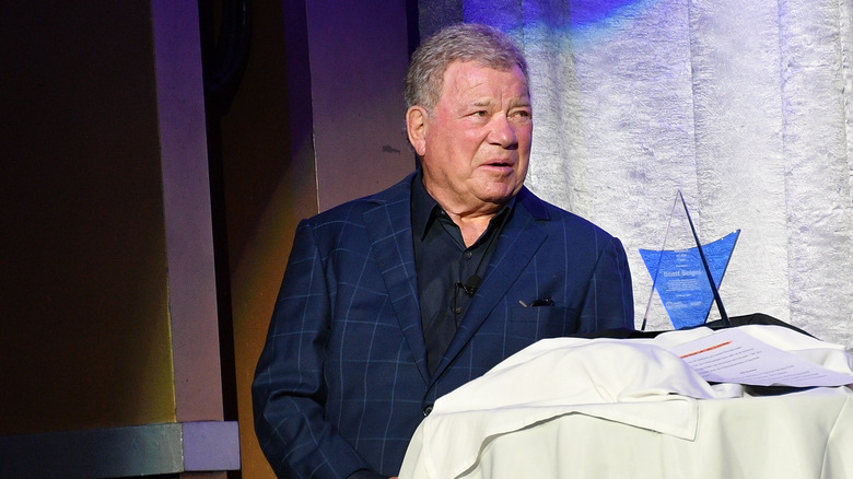 william shatner on stage