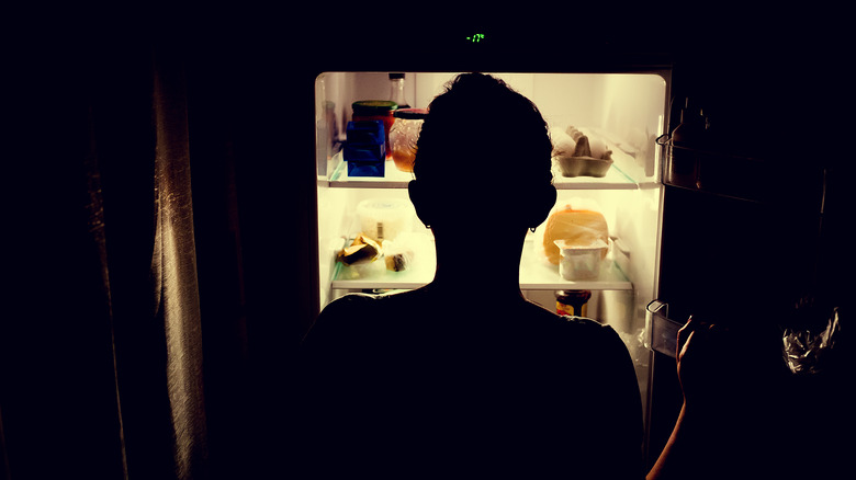late night snack from the fridge