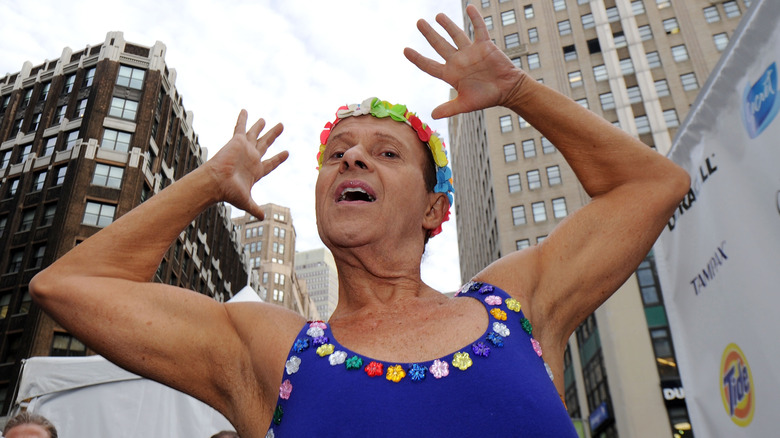 richard simmons swimming fundraiser