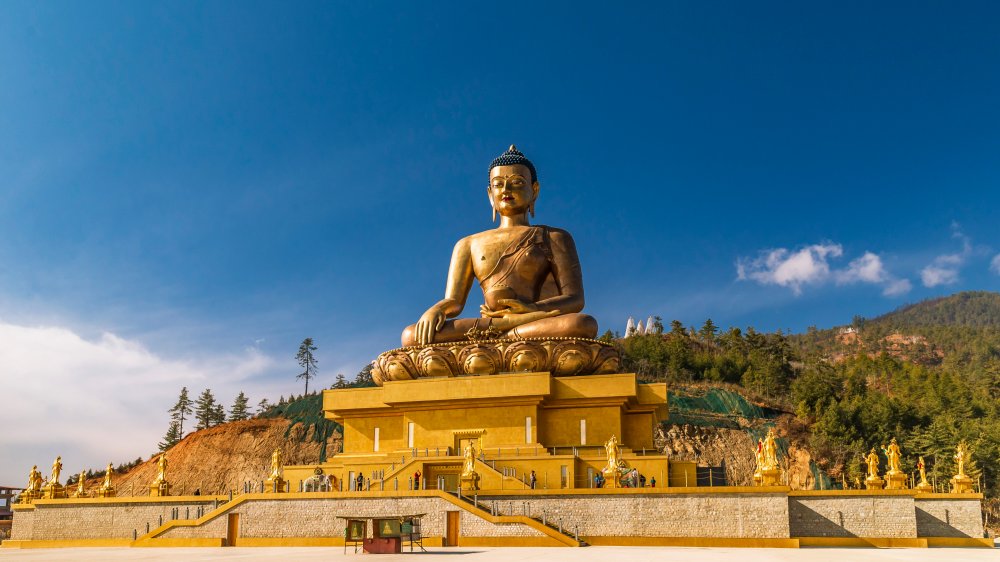Giant Buddha in Bhutan
