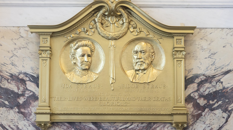 Ida and Isidor Straus memorial