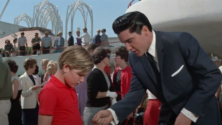 Elvis Presley and Kurt Russell at the World's Fair