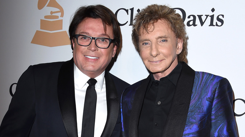 Barry Manilow with his husband/manager Gary Kief