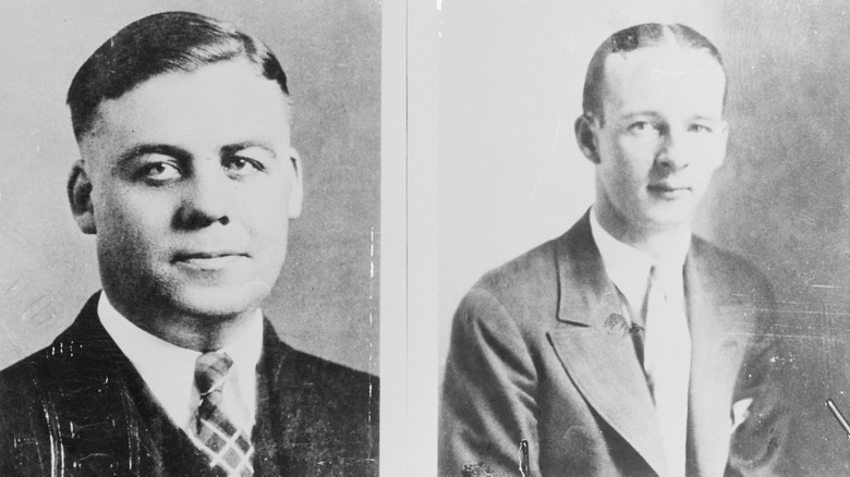 Headshots of victims Agent Herman "Ed" Hollis and Agent/Inspector Samuel P. Cowley