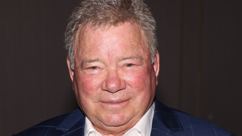 William Shatner smiling