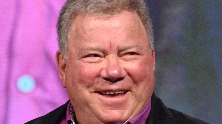 william Shatner smiling