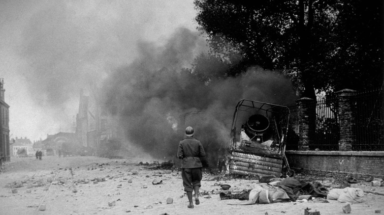 photo from dunkirk during the evacuation