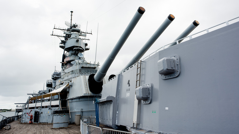 USS Missouri in Pearl Harbor