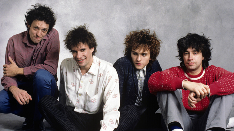 The Replacements posing for a photo in the '80s
