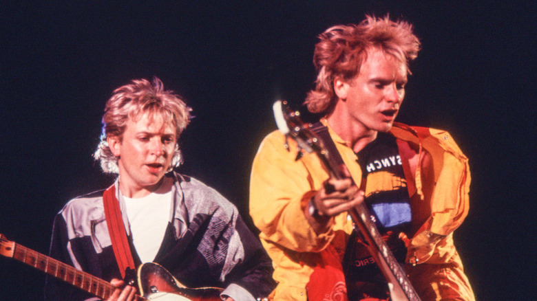 The Police on Synchronicity tour early 1980s