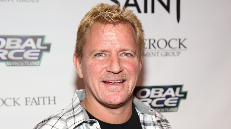 Jeff Jarrett smiling