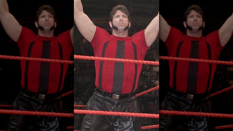 Rico Constantino posing in a WWE ring