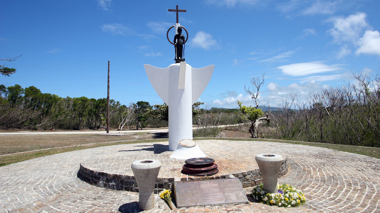 Memorial at Saipan's Suicide Cliff