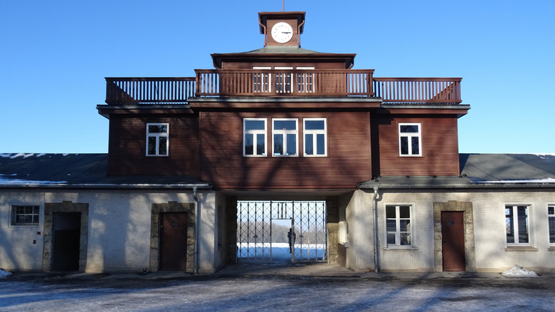 Entrance to Buchenwald concentration camp
