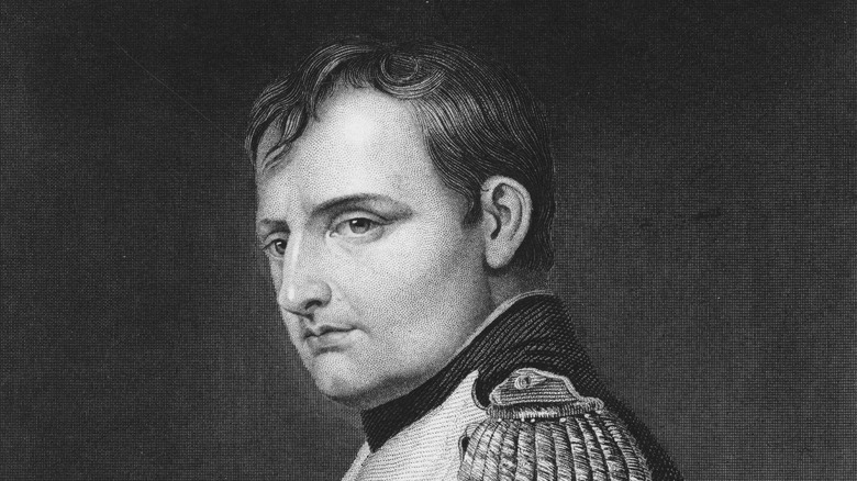 Napoleon Bonaparte in military uniform