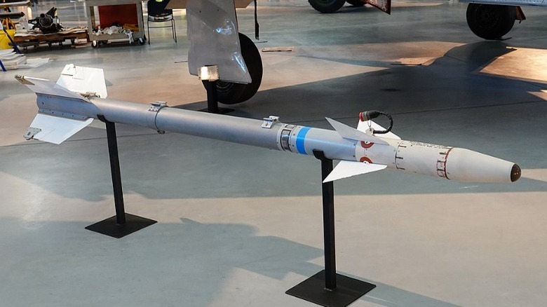Sidewinder heat-seeking missile