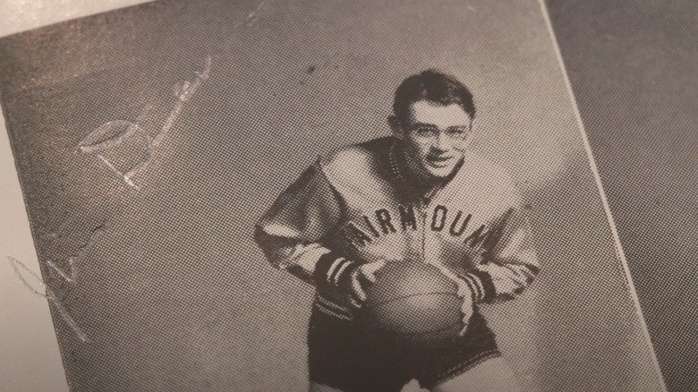 James Dean yearbook photo