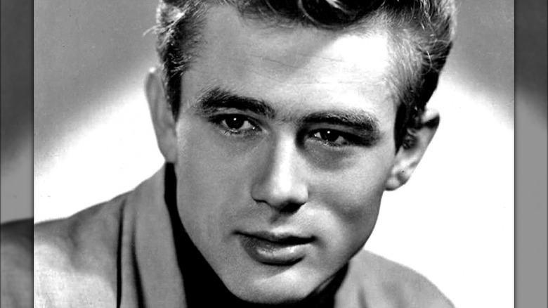 James Dean posing