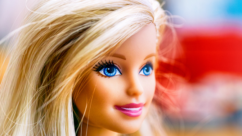 Blonde Barbie doll