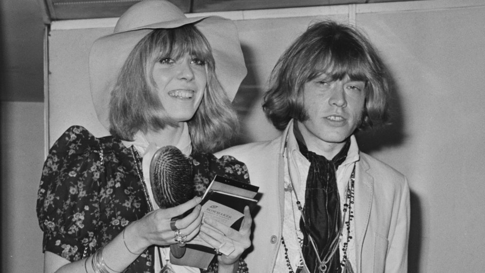 Brian Jones and Anita Pallenberg