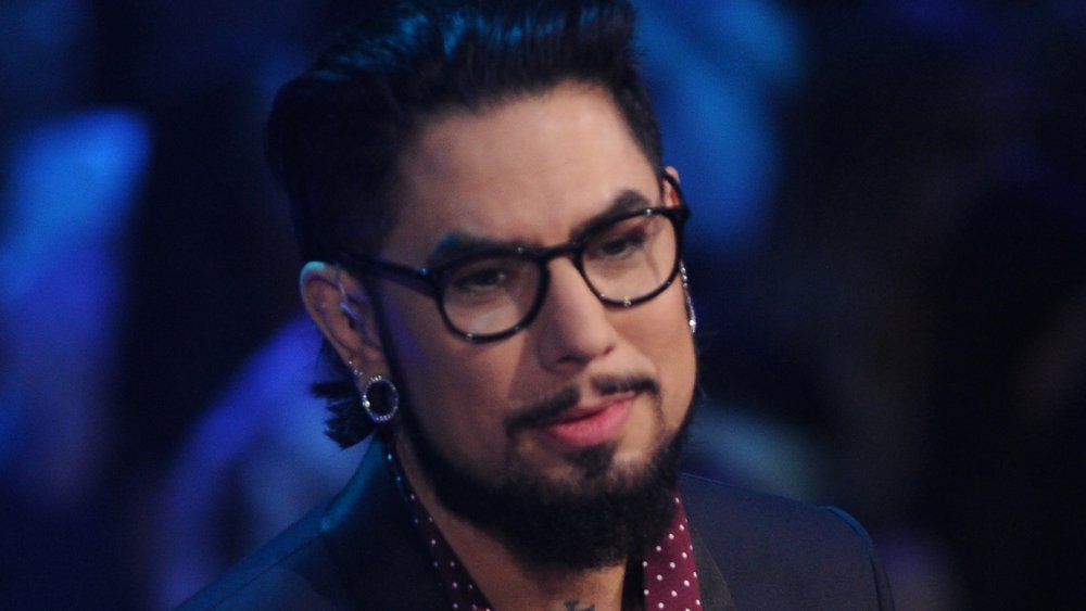 A close-up of Dave Navarro